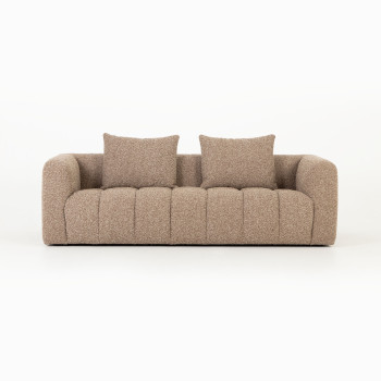 Ikon 3 Seater Sofa, Brown