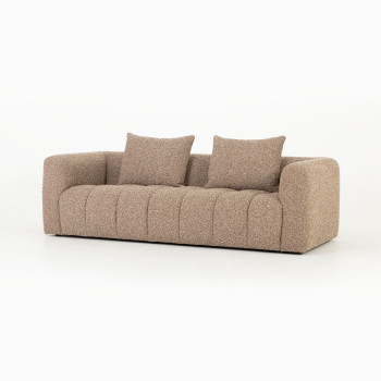 Ikon 3 Seater Sofa, Brown