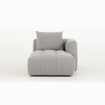 Ikon Modular Right Hand Facing Chaise, Grey