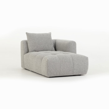 Ikon Modular Right Hand Facing Chaise, Grey