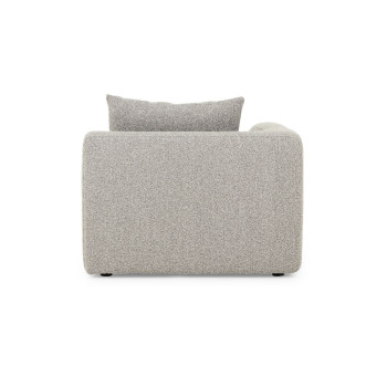 Ikon Modular 1.5 Seater Left Hand Facing Sofa, Grey