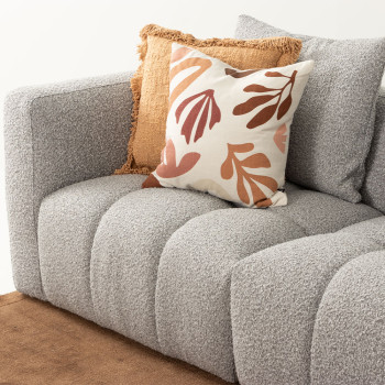 Ikon Modular 1.5 Seater Left Hand Facing Sofa, Grey