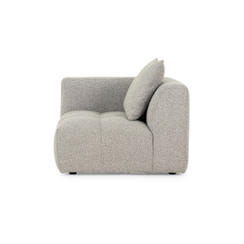 Ikon Modular 1.5 Seater Left Hand Facing Sofa, Grey