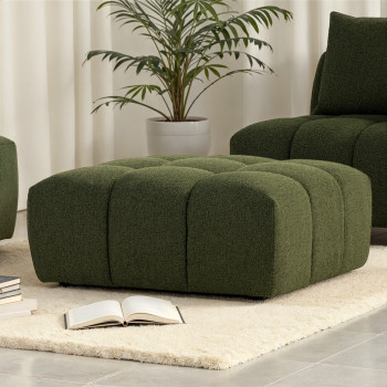Ikon Modular Ottoman, Green