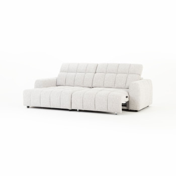 Verity Left Hand Facing Chaise Sofa, Grey