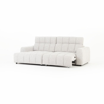 Verity Left Hand Facing Chaise Sofa, Grey