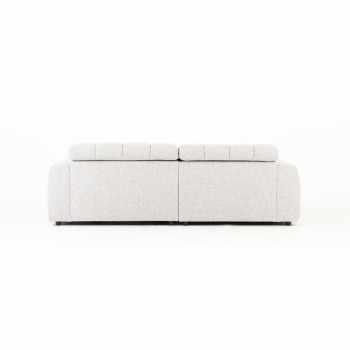 Verity Left Hand Facing Chaise Sofa, Grey