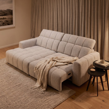 Verity Left Hand Facing Chaise Sofa, Grey