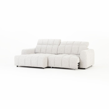 Verity Left Hand Facing Chaise Sofa, Grey