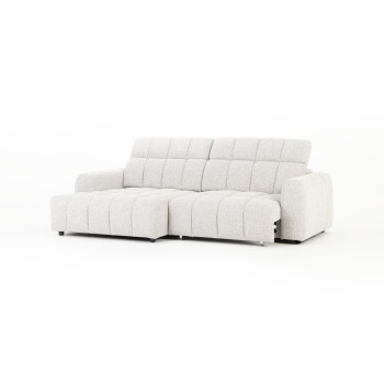 Verity Left Hand Facing Chaise Sofa, Grey