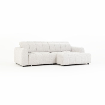 Verity Right Hand Facing Chaise Sofa, Grey