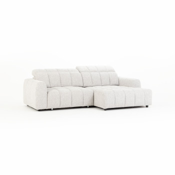 Verity Right Hand Facing Chaise Sofa, Grey