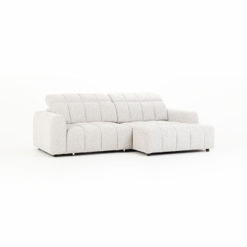 Verity Right Hand Facing Chaise Sofa, Grey