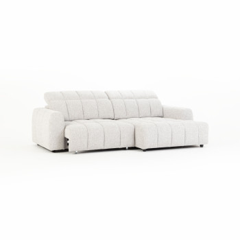 Verity Right Hand Facing Chaise Sofa, Grey