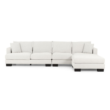 Grayson Modular 5 Seater Sofa, Light Grey