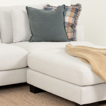 Grayson Modular 5 Seater Sofa, Light Grey