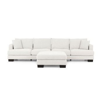 Grayson Modular 5 Seater Sofa, Light Grey