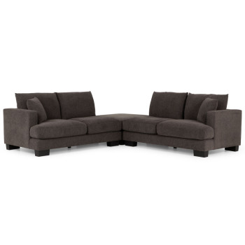 Grayson Modular 5 Seater Sofa, Charcoal