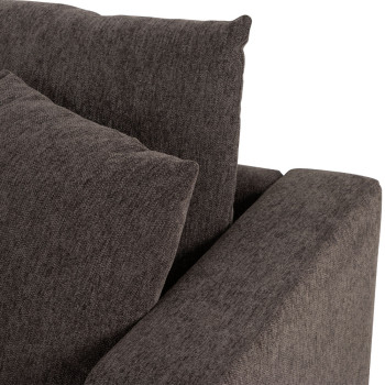 Grayson Modular 5 Seater Sofa, Charcoal