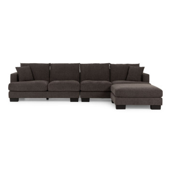 Grayson Modular 5 Seater Sofa, Charcoal