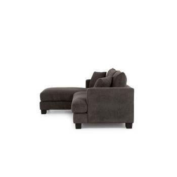 Grayson Left Hand Facing Chaise Sofa, Charcoal