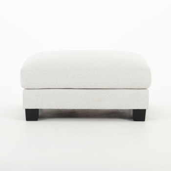 Grayson Modular Ottoman, Light Grey