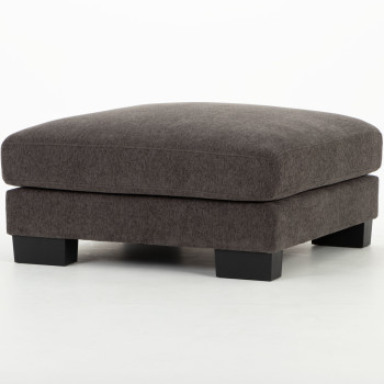 Grayson Modular Ottoman, Charcoal