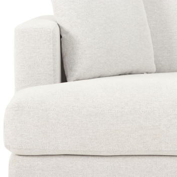 Grayson Right Hand Facing Chaise Sofa, Light Grey