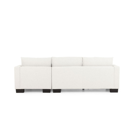 Grayson Right Hand Facing Chaise Sofa, Light Grey