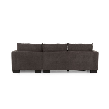 Grayson Right Hand Facing Chaise Sofa, Charcoal