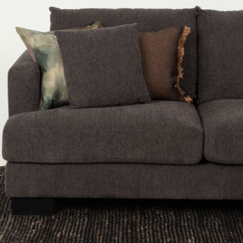 Grayson Right Hand Facing Chaise Sofa, Charcoal