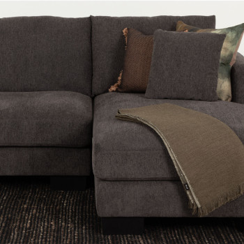 Grayson Right Hand Facing Chaise Sofa, Charcoal