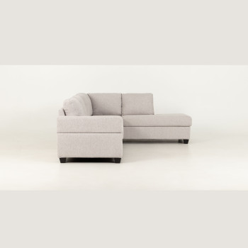 Chester Right Hand Facing Chaise Sofa, Light Grey