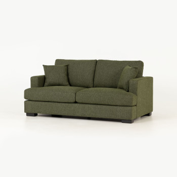 Milana 2 Seater Sofa, Green