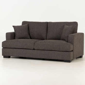 Milana 2 Seater Sofa, Charcoal
