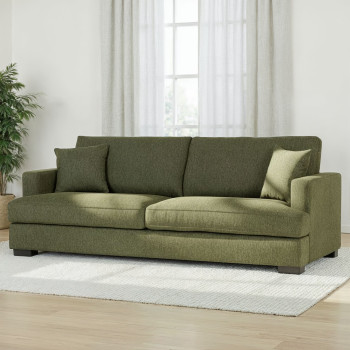 Milana 3 Seater Sofa, Green