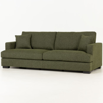 Milana 3 Seater Sofa, Green