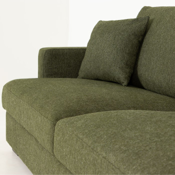 Milana 3 Seater Sofa, Green