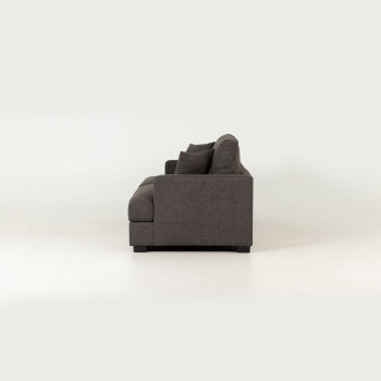 Milana 3 Seater Sofa, Charcoal