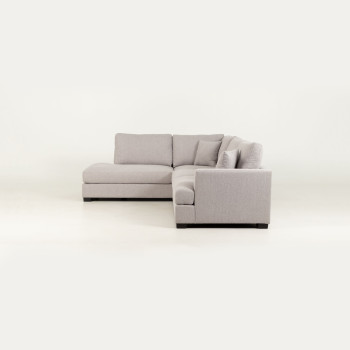 Milana 4 Seater Corner Chaise Left Hand Facing, Light Grey