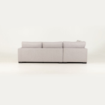 Milana 4 Seater Corner Chaise Left Hand Facing, Light Grey