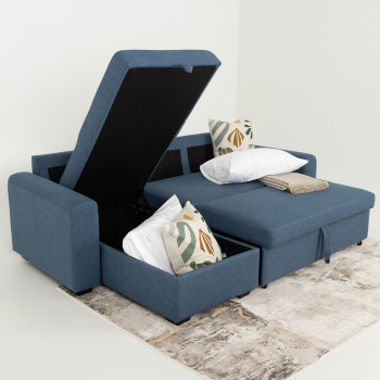 Taylor Sofa Bed, Blue