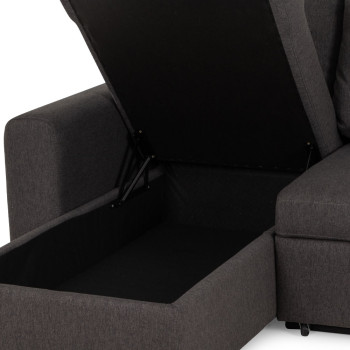 Taylor Sofa Bed, Charcoal