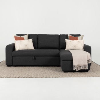 Taylor Sofa Bed, Charcoal