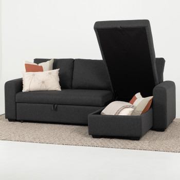 Taylor Sofa Bed, Charcoal