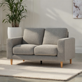 Marley 2 Seater Sofa, Light Grey