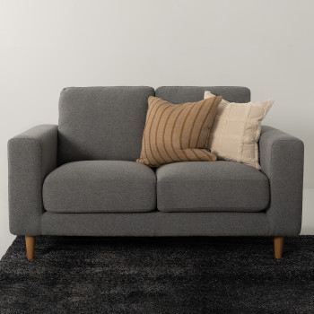 Marley 2 Seater Sofa, Light Grey