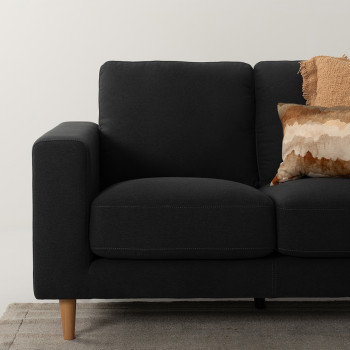 Marley 2 Seater Sofa, Dark Grey