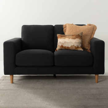Marley 2 Seater Sofa, Dark Grey