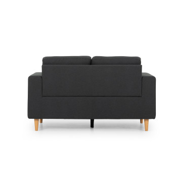 Marley 2 Seater Sofa, Dark Grey